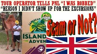 Tour Operator Tells PNL, "I WAS R0BBED THAT'S WHY I DIDN'T SHOW UP FOR THE 2 EXCURSIONS"