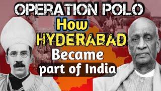 Operation Polo | How Hyderabad became part of India | Brief history of Hyderabad