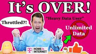  Data Usage Slowdown! No Longer Unlimited - T-Mobile 5G Home Internet