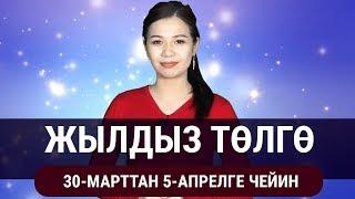 Жылдыз төлгө. 30-марттан 5-апрелге чейин