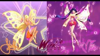 [MMD | Winx Club ] Enchantix 8 Season [Musa x Stella]