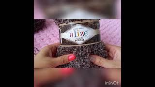 Обзор пряжи Alize Naturale Boucle