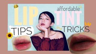 Lip Tint TIPS and TRICKS |Philippines