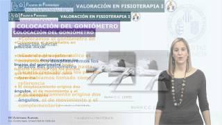Valoración articular: Lectura del goniómetro