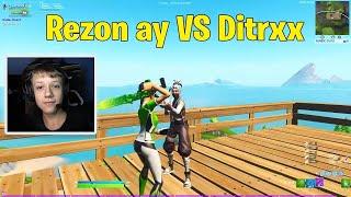 Rezon ay VS OVA Ditrxx 1v1 Build Fights | Fortnite