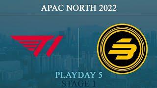 T1 vs SBXG @Skyscapper | APAC North League 2022 - Stage 1 Playday 5