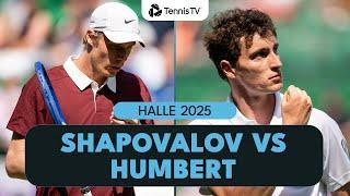 Denis Shapovalov vs Ugo Humbert Match Highlights  | Halle 2025