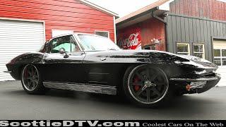 1963 Chevrolet Corvette "Split Window Corvette" Pro Touring Steve Holcomb Pro Auto Custom Interiors