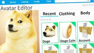 MAKING DOGE a ROBLOX ACOCUNT