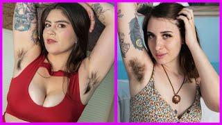 Beautiful Hairy Armpits and Armpits Lover