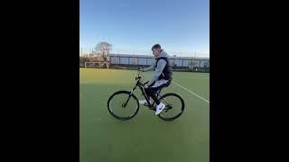 Next level wheelie!