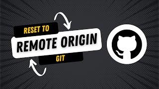 How to Reset Your GitHub Remote Origin - Quick & Easy!