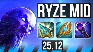 RYZE vs KASSADIN (MID) | 7/2/11 | KR Master | 25.12