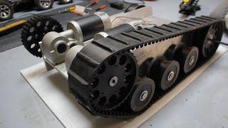 Robotic RC Plow Tank Track Loader Build / Episode 1