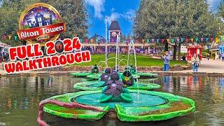 ALTON TOWERS 2024 Walkthrough | Every Ride, Area and Attraction (April 2024) [4K]