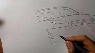 Stream #19 How to draw Nissan Skyline R34 | Как нарисовать Ниссан Скайлайн | Car draw Nissan Skyline