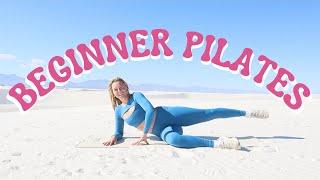 15 MINUTE BEGINNER PILATES WORKOUT | NO EQUIPMENT