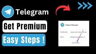 How To Get Telegram Premium !