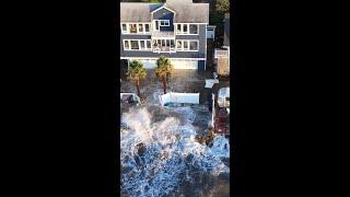 Puget Sound Waves Push Into Seattle Suburb