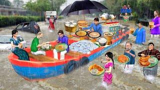 Barish Floods Greedy Boat Wala Selling Street Food Lalchi Hindi Kahaniya Hindi Stories Funny Comedy