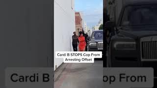 Cardi B Stops Cop From Arresting Offset - Celebrity Bizz