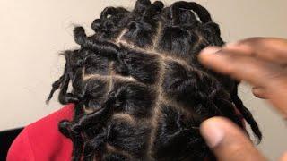 Locs for mixed people, Dreadlocks on mixed hair, Mixed hair locs,