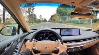 2021 Genesis G80 AWD 3.5T Prestige POV Test Drive (3D Audio)(ASMR)