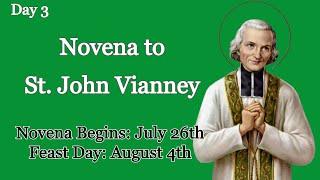 NOVENA TO ST.  JOHN VIANNEY | DAY 3