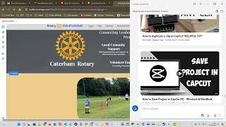 How do you create a new blog on the new Rotary website