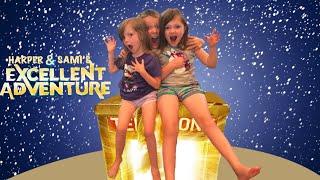 Harper and Sami’s Excellent Adventure - Teleporting, Time Travel, & Fun! #timetravel #timemachine