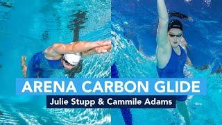 Women's Arena Carbon Glide Tech Suit Review by Cammile Adams and Julie Stupp - SwimOutlet