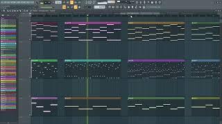 Fl Studio - Trance Emotional MIDI (Bass, Lead, Pad)