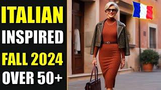 2024 Wearable Italian Fall Fashion Trends for Women Over 50