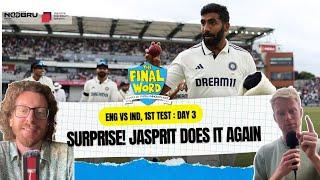 Surprise! Jasprit Bumrah has to do it again for India | TFW Daily