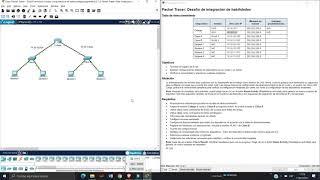 6.5.1.3 Packet Tracer Skills Integration Challenge