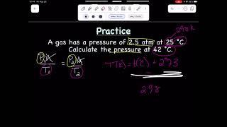 The Simple Gas Laws: Calculations