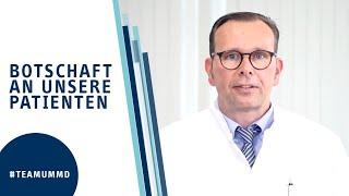 Botschaft an unsere Patienten | Universitätsklinik für Thoraxchirurgie | UMMD