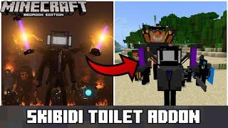 ОБНОВЛЕНИЕ МОЕГО АДДОНА НА СКИБИДИ ТУАЛЕТОВ!!! | Skibidi Toilet addon 1.22+!!!