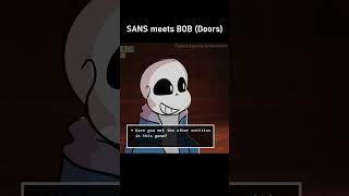 SANS meets BOB (Roblox Doors Animation)