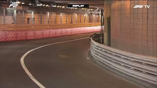 Insanely fast reaction save through the Monaco tunnel