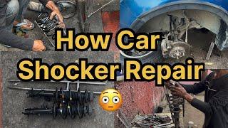 How any car shocker and suspension repair  | Repairing of car suspension shocker