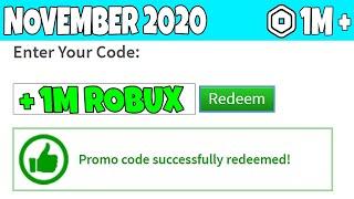 *NOVEMBER 2020* ALL NEW PROMOCODES IN ROBLOX (WORKING)