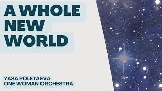 A Whole New World, Violin | One Woman Orchestra | Yasa Violinist
