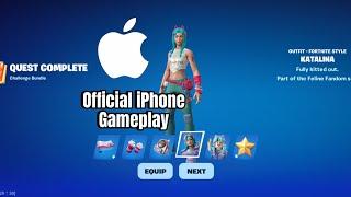 Fortnite is back on iOS!! iPhone 14 Pro 60fps Gameplay