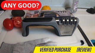 Longzon Knife Sharpener (4 in 1) - Review