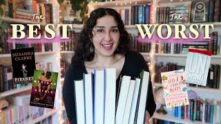 the best and worst books i've read so far in 2024 (mid year book freak out) 