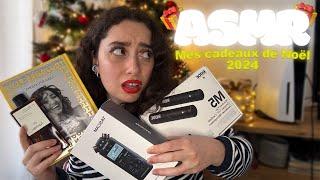  ASMR FRANÇAIS : MES CADEAUX DE NOËL 2024 !! 