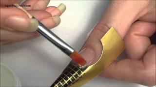 How to Sculpt a Gel Nail on Natural Nails with IBD