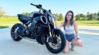 2024 Ducati Diavel V4 Essential Front End Mods!