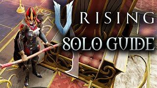 V Rising FULL SOLO Beginners Guide! & Best Tips and Tricks!